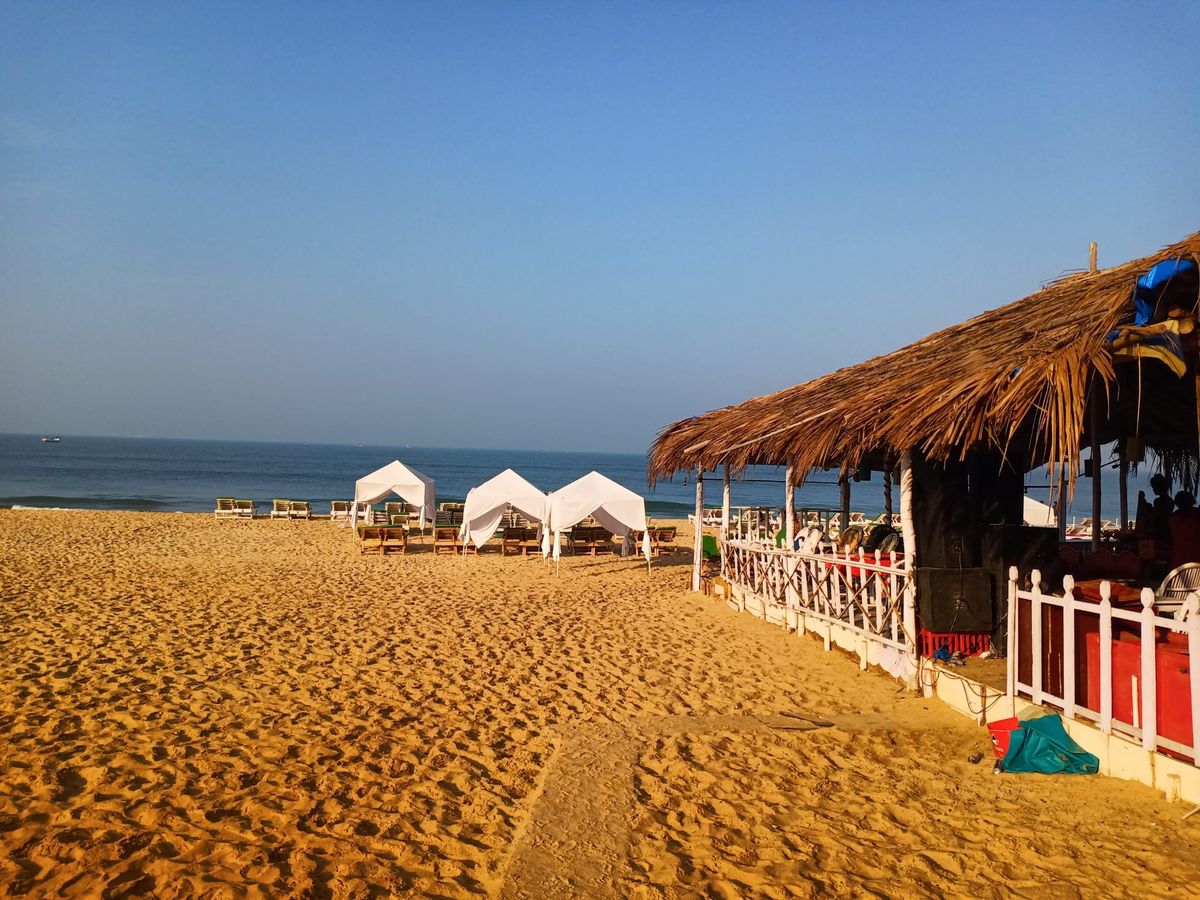 A Mediterranean beach on the Orihuela Costa