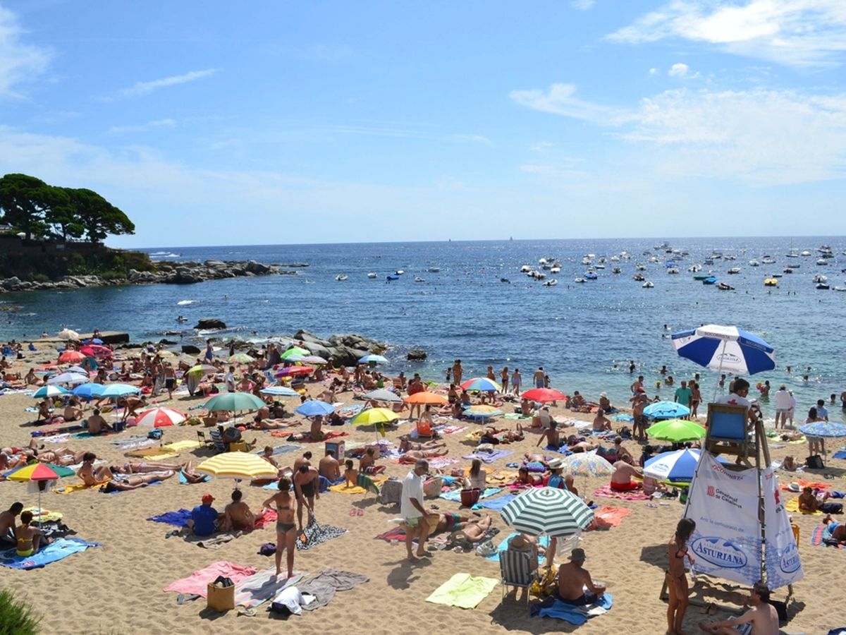 A Mediterranean beach on the Orihuela Costa