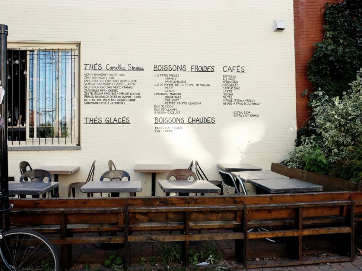 A restaurant terrace on the Orihuela Costa